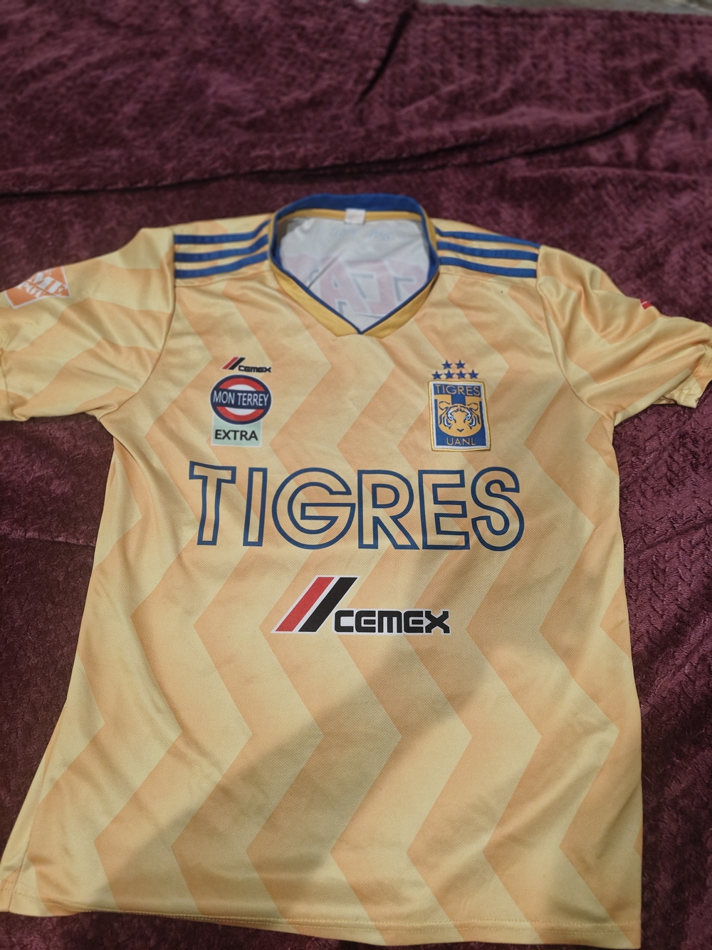 Soccer Jersey with Navy Trim